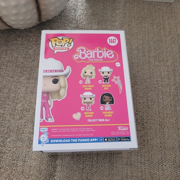 Funko Pop Movies Western Barbie, new - Picture 4 of 4